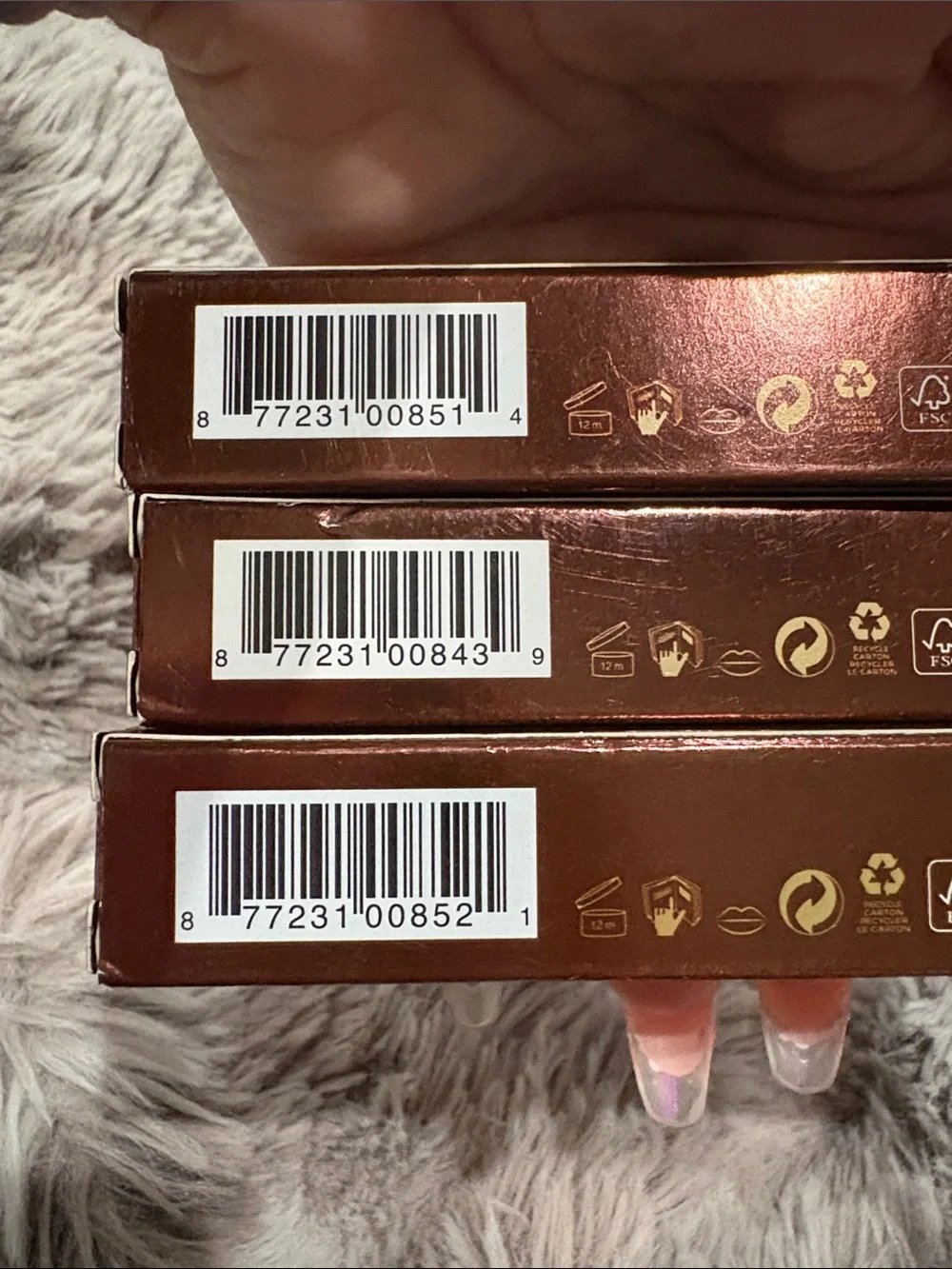 Hourglass Unreal High Shine Volumizing Gloss Trio — Ignite, Enchant, Impact